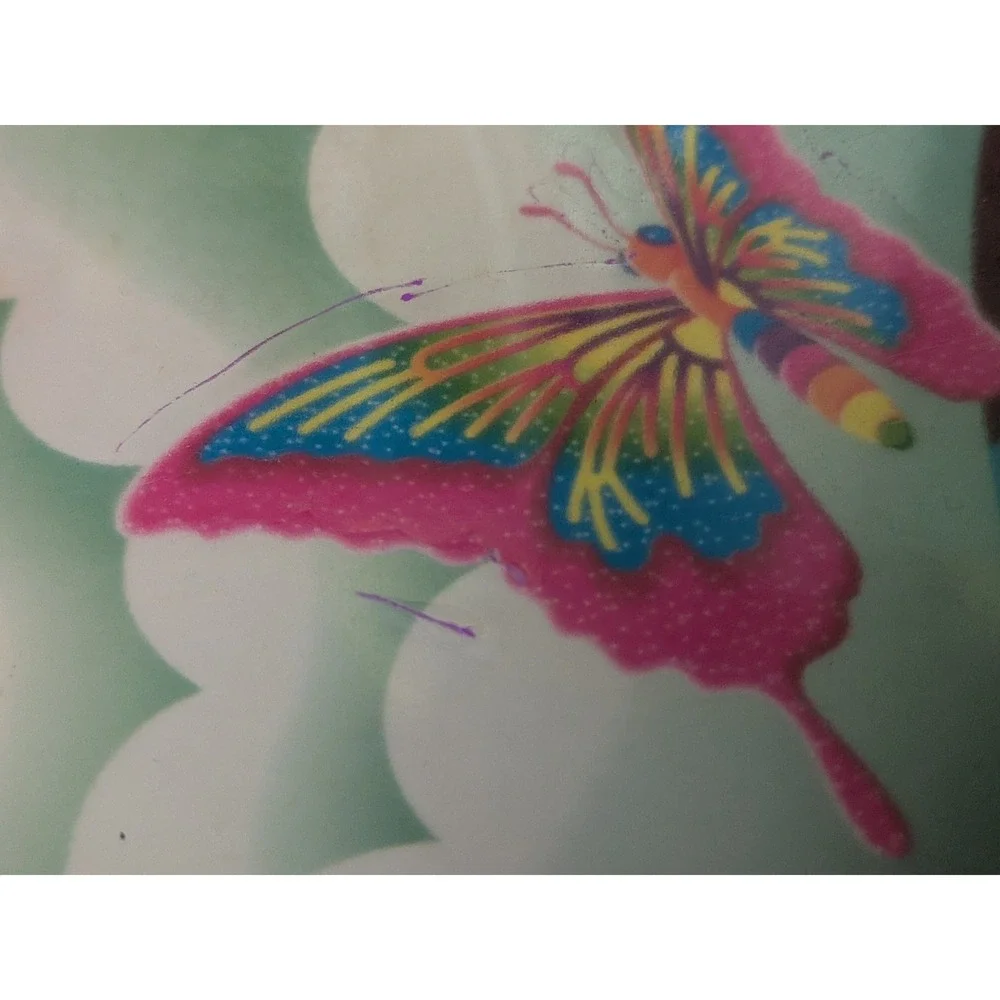 Lisa Frank 3 Ring Binder 90s Retro Horse Rainbow Butterfly Aesthetic Stuart Hall